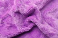 Prostěradlo mikroflanel - fialová (lila) | rozměr 90x200 cm.