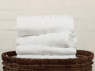 Od českého výrobce kvalitní  | osuška bílá, rozměr 70x140 cm., ručník bílý, rozměr 50x100 cm.