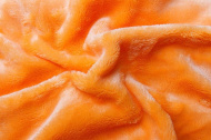 Mikroflanelové prostěradlo ve svítivé oranžové barvě | rozměr 180x200 cm.