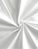 Jednobarevné luxusní saténové ložní povlečení v čisté bílé barvě, | 140x200, 70x90 cm