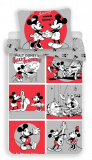 Dětské bavlněné povlečení s oblíbeným Mickeym a Minnie, | 140x200, 70x90 cm