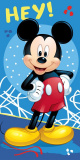 Příjemná bavlněná dětská osuška s postavičkou Mickey, | rozměr 70x140 cm.