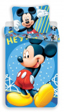 Krásné bavlněné dětské povlečení s postavičkou Mickeyho, | 140x200, 70x90 cm