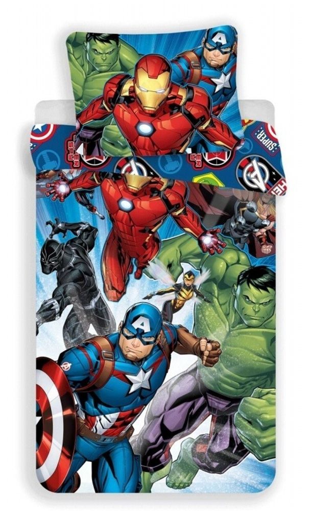 Povlečení Avengers Brands Jerry Fabrics