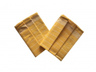 Utěrka Pozitiv Egyptská bavlna žlutá/bílá - 3 ks | rozměr 50x70 cm.