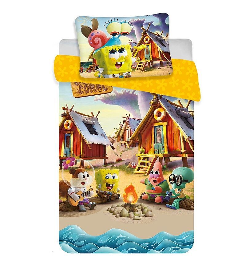 Disney povlečení do postýlky Sponge Bob baby Jerry Fabrics