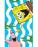 Dětský ručník Sponge Bob Zábava v moři | rozměr 30x50 cm.