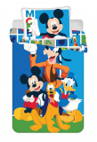 Disney povlečení do postýlky Mickey and Friends baby | 100x135, 40x60 cm