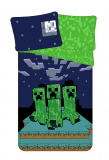 Povlečení bavlna Minecraft Sssleep Tight | 140x200, 70x90 cm