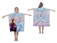 Pončo Ledové Království Anna, Elsa a Olaf | 50x115 cm