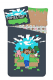 Povlečení bavlna Minecraft Adventure | 140x200, 70x90 cm