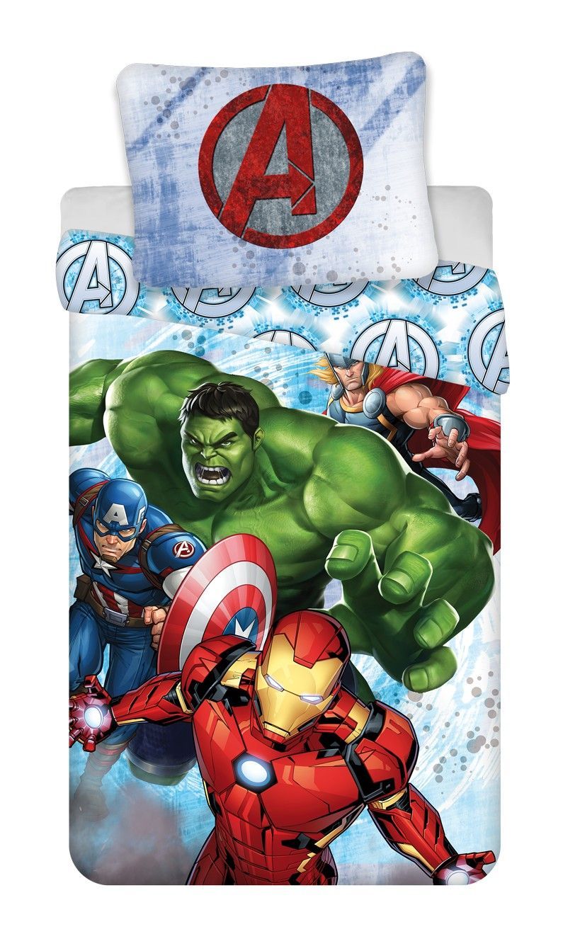 Dětské bavlněné povlečení Avengers "Heroes" Jerry Fabrics