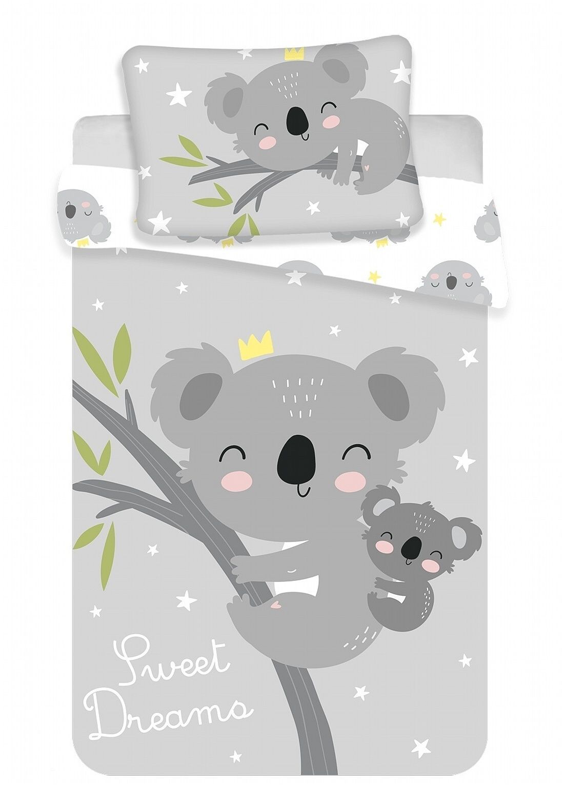 Disney povlečení do postýlky Koala "Sweet dreams" baby Jerry Fabrics