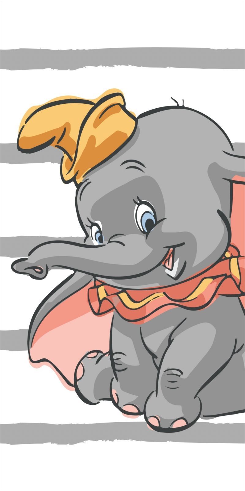 Plážová osuška Dumbo "Stripe" Jerry Fabrics