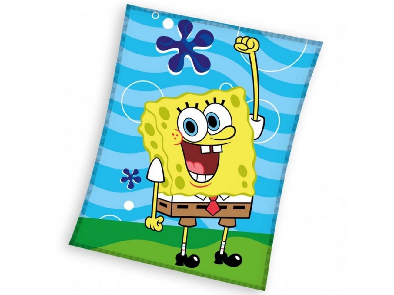 Dětská fleecová deka Sponge Bob Zábava v Moři Carbotex
