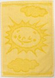 Dětský ručník Sun yellow 30x50 cm | rozměr 30x50 cm,