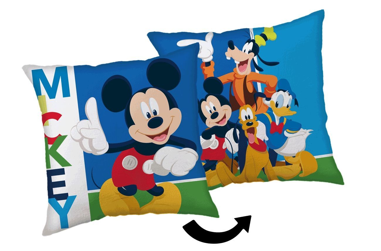 Jerry Fabrics Polštářek Mickey and Friends 35x35 cm
