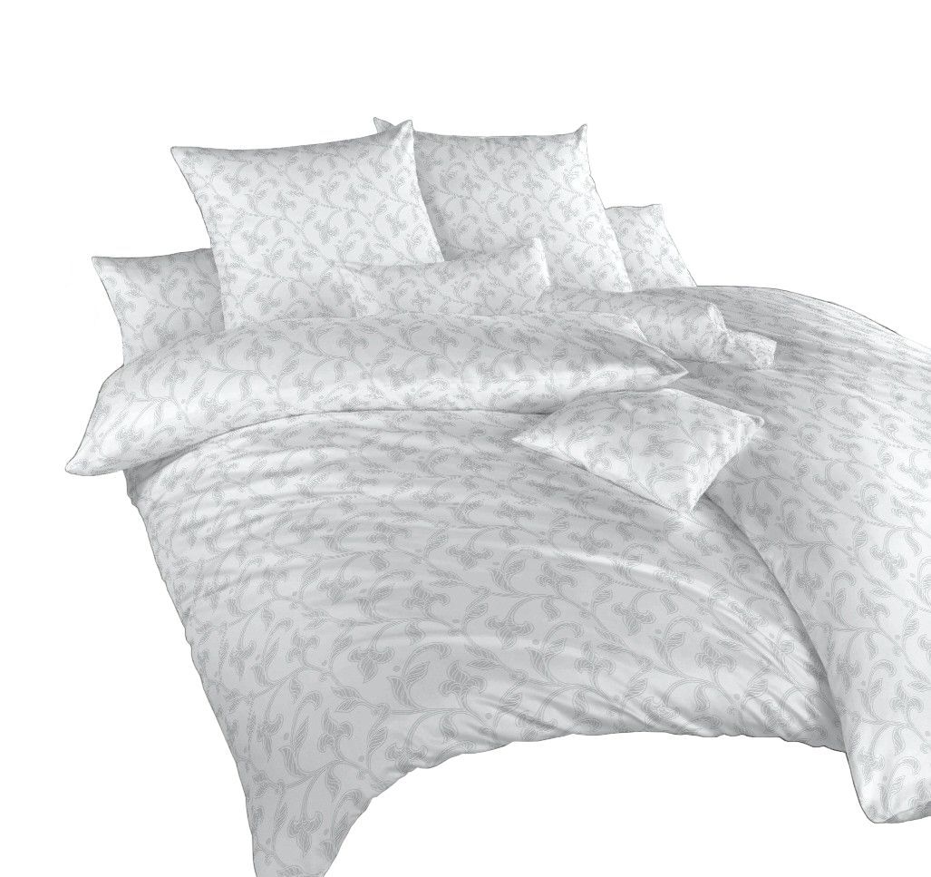 Dadka Povlak na polštář damašek Rokoko šedé 40x50 cm