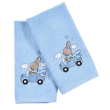 Dětský ručník LILI modrý | 30x50 cm