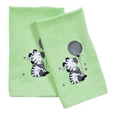 Dětský ručník LILI zelený | 30x50 cm