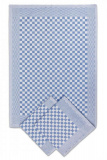 Keprový ručník modrý hladký | 50x90 cm